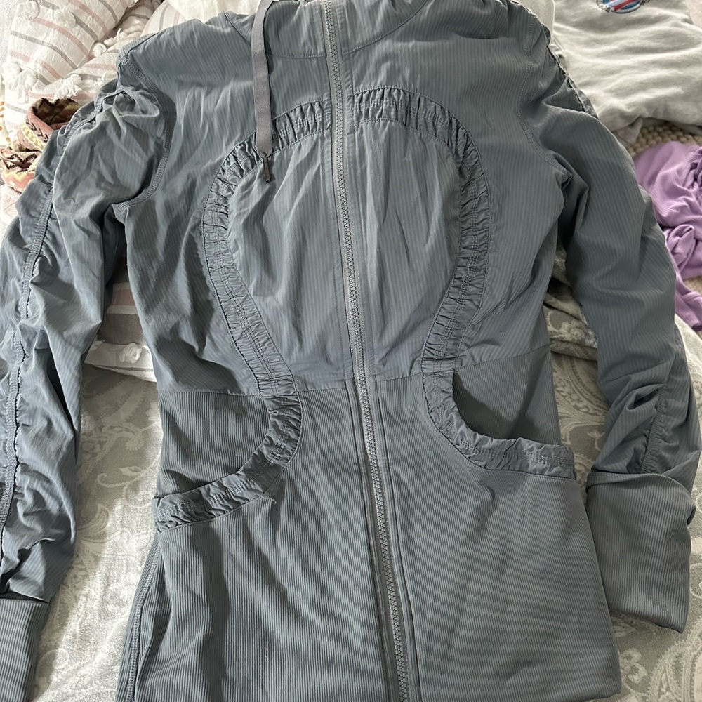 LULULEMON hooded reversible zip up